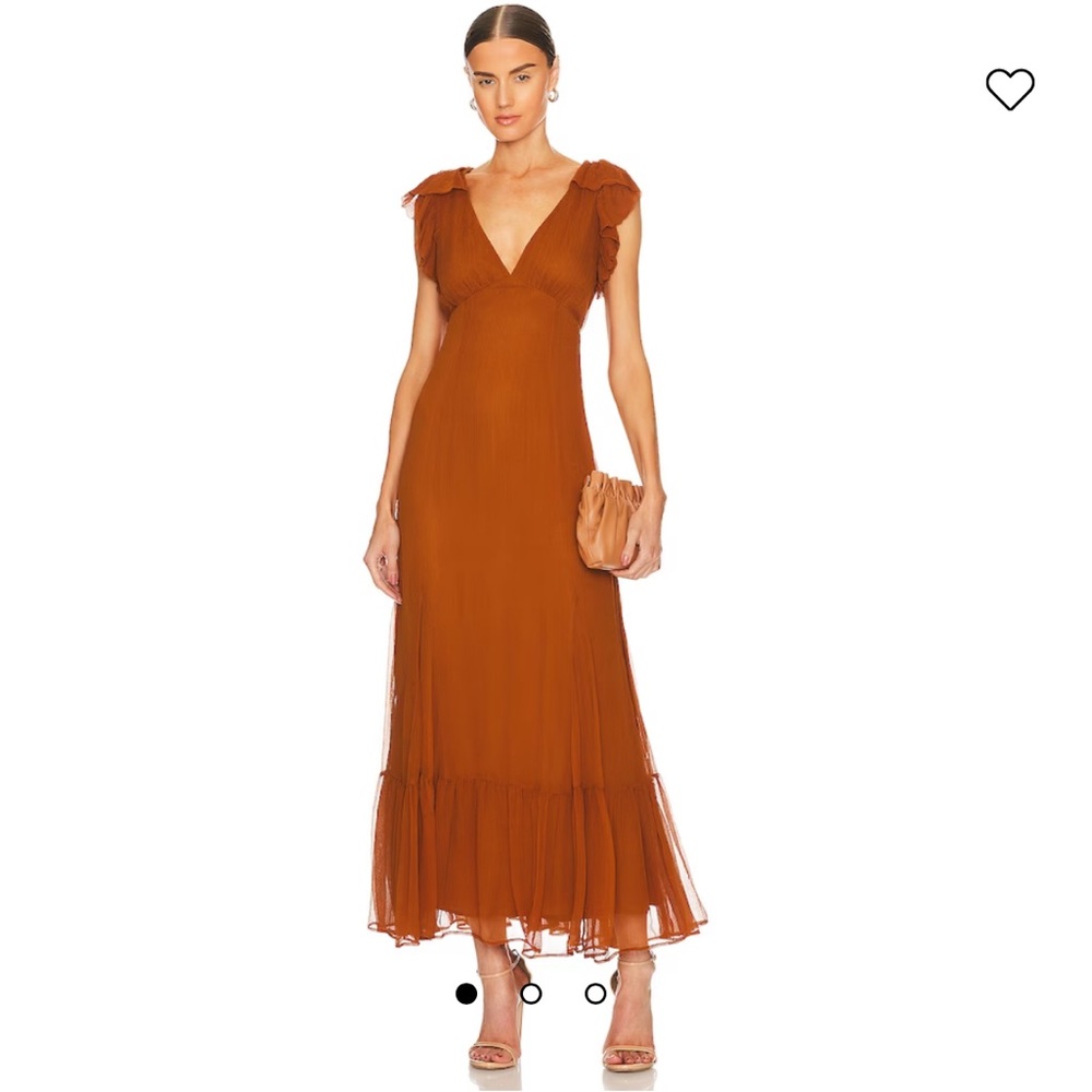 Tularosa Althea Maxi Dress in Golden Spice
